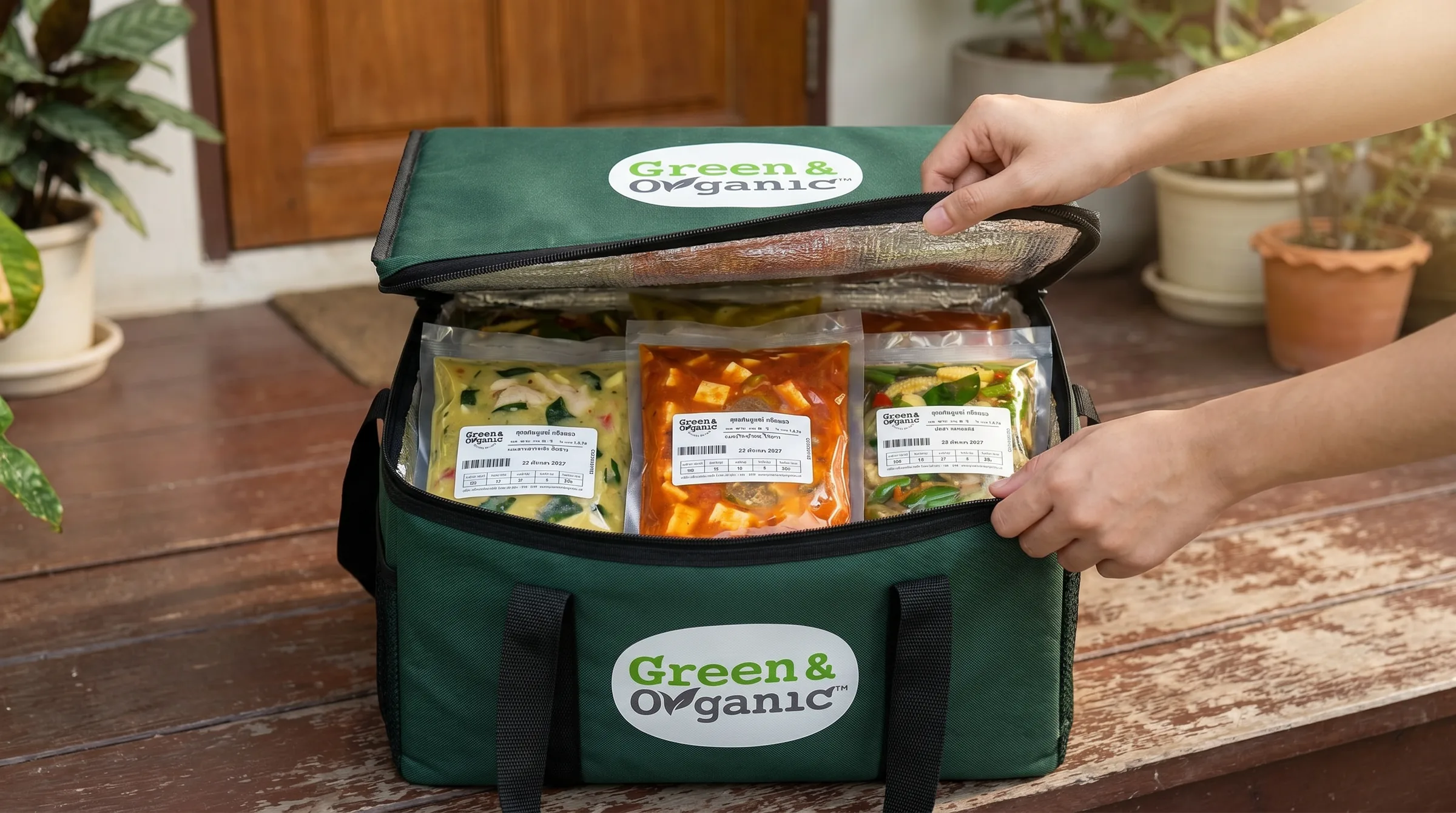 อาหารคลีน Delivery ส่งฟรีทั่วไทย Green & Organic